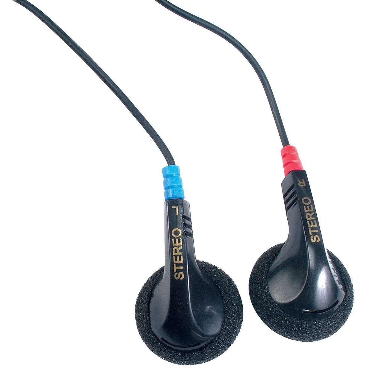 Stereo Earbud Headphones with 4 ft. Cord